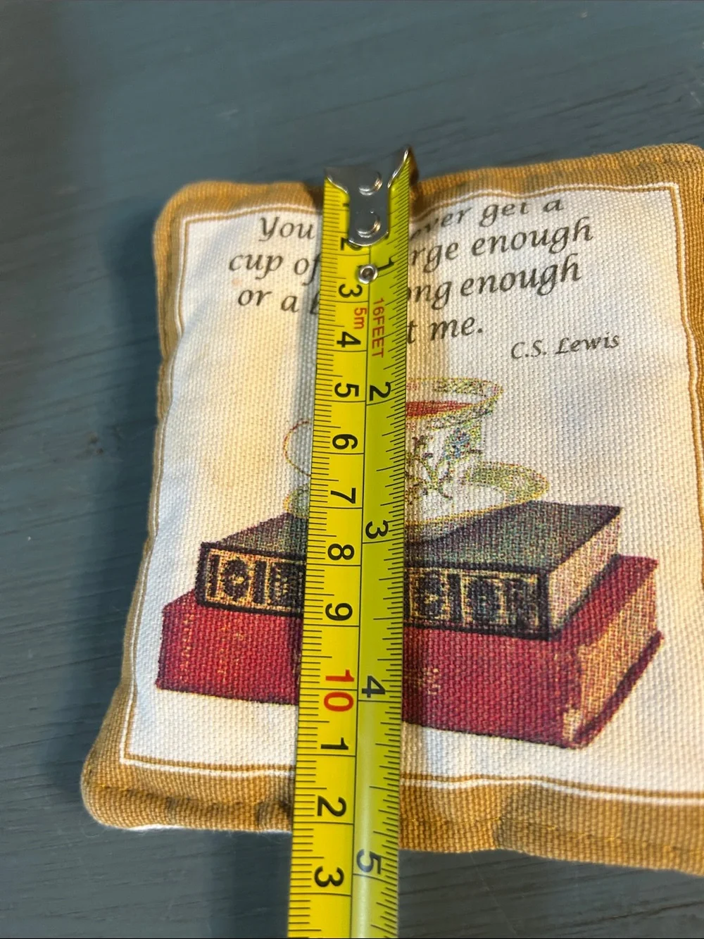 Alice Cottage Spice Mug Mats | Sunflower Floral & Books/Teacup Sachet Pillow